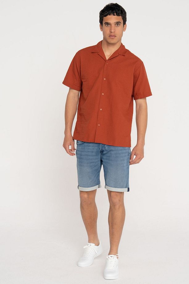 Erkek Rick Denim Sort - 1