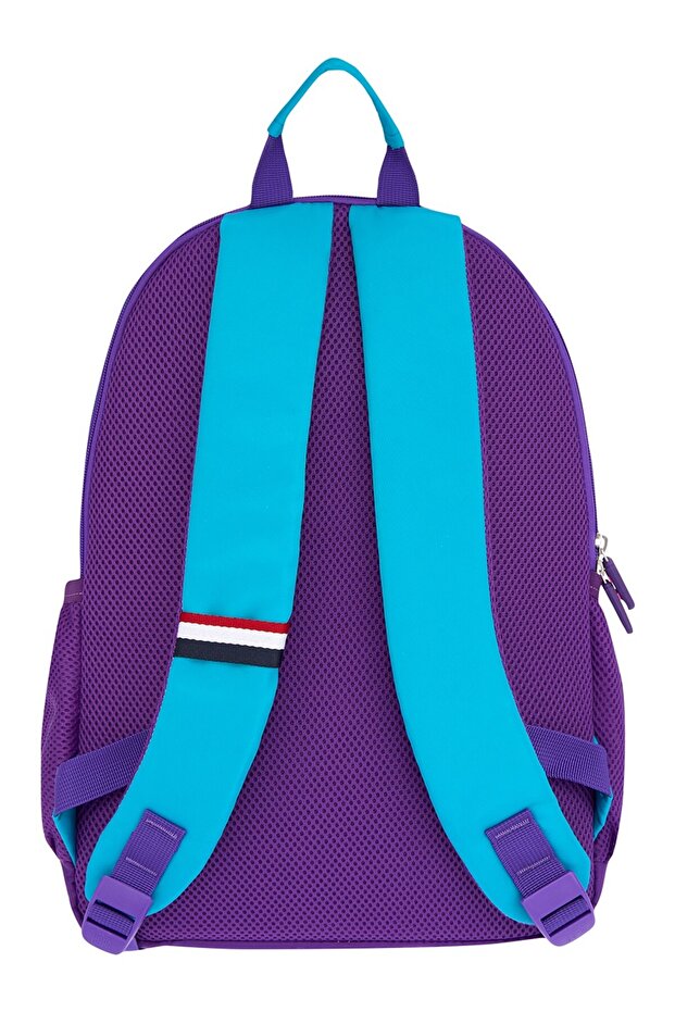 حقيبة ظهر مدرسية أرجوانية Plcan25071 - 3