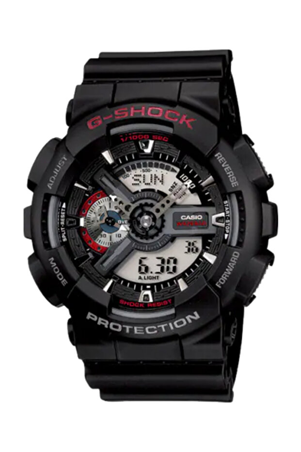 Men's Analog-Digital Grey Dial Watch - GA-110-1A