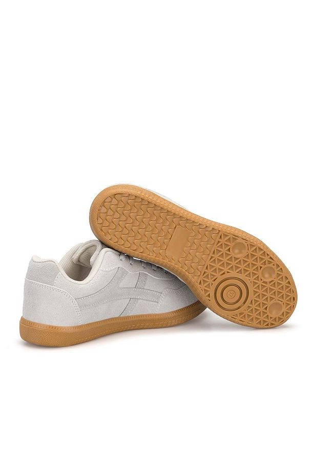 DS Ruby Süet Gri Kadın Sneaker - 4