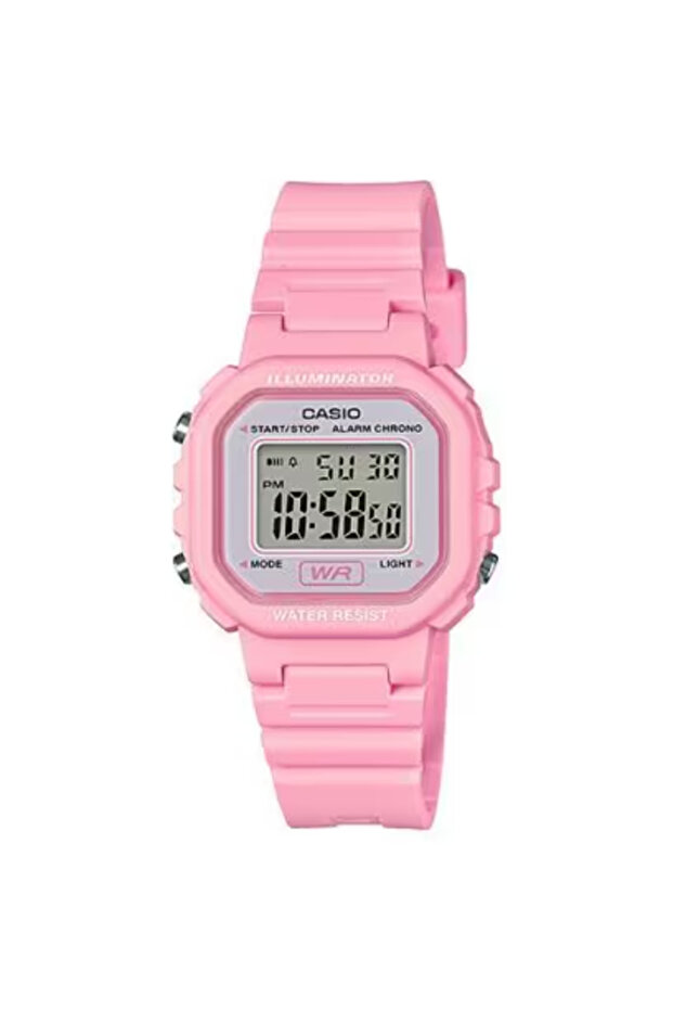 CASIO Women's Digital Grey Dial Watch - LA-20WH-4A1