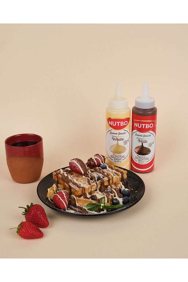 Tatlı Sos Sütlü- Waffle& Krep& Pankek& Churros& San Sebastian& Kruvasan& Dondurma Sos 300 gr - 3