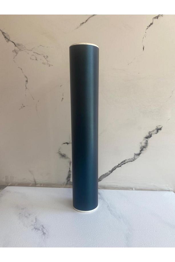 45cm x 10 Metre 1 Adet Rulo Yapışkanlı Antrasit Mutfak Duvar ve Yer Kaplama Folyosu Kağıdı - 4