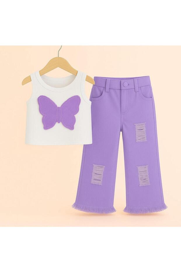 Girls' Jeans T-Shirt