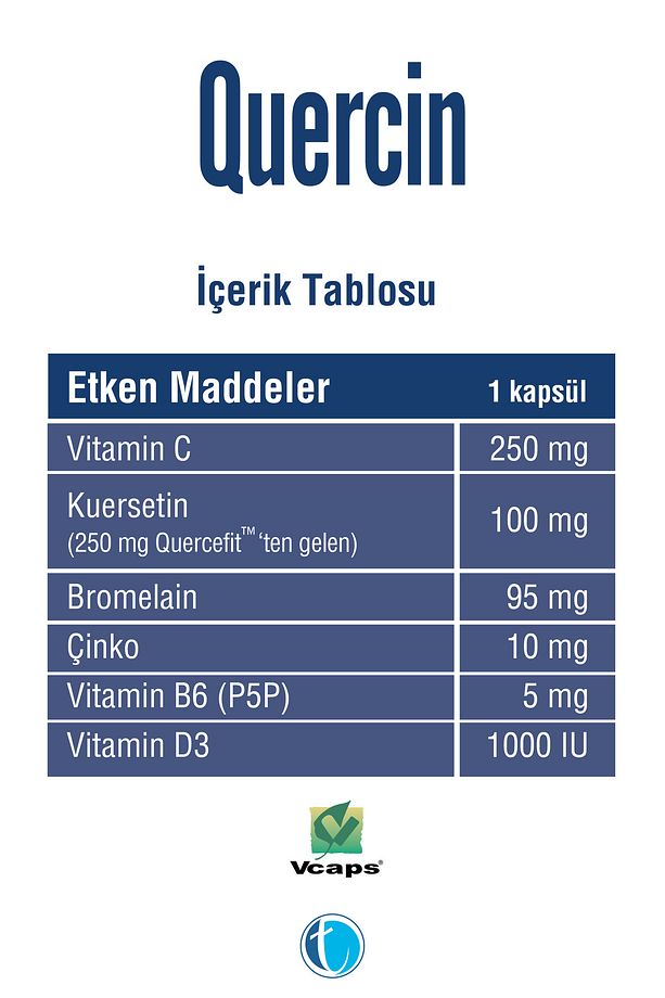 Fitozomal Quercetin 30 Bitkisel Kapsül - 3