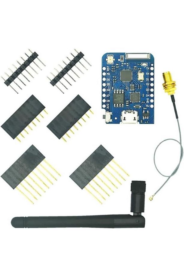 WEMOS D1 Mini Pro 16MB ESP8266 WiFi Geliştirme Kartı CP2104 USB Antenlİ Arduino IDE Uyumlu - 2