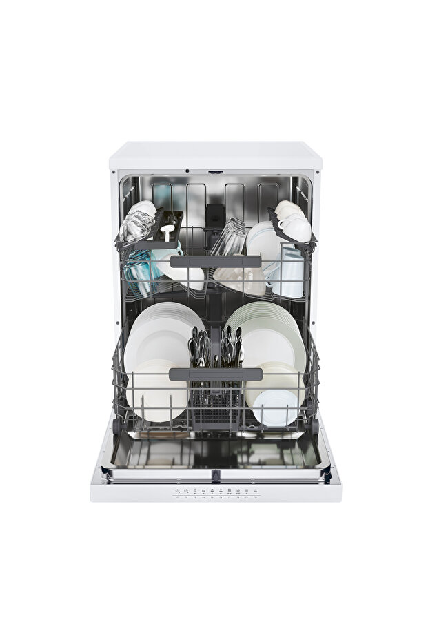 XF 4C7S0W-17 10 Programlı Wi-Fi + Bluetooth Bağlantılı Bulaşık Makinesi - 2