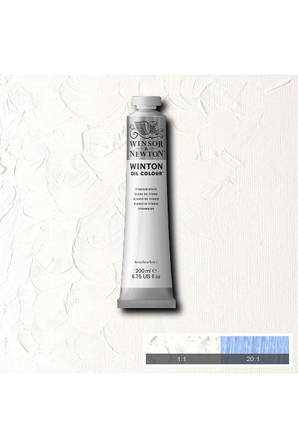 Winsor & Newton Winton Yağlı Boya 200ml Titanium White 644 - 3
