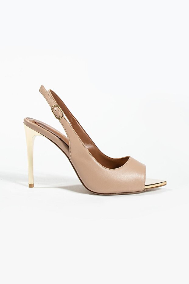 Women's Leather Shoes Light Mink