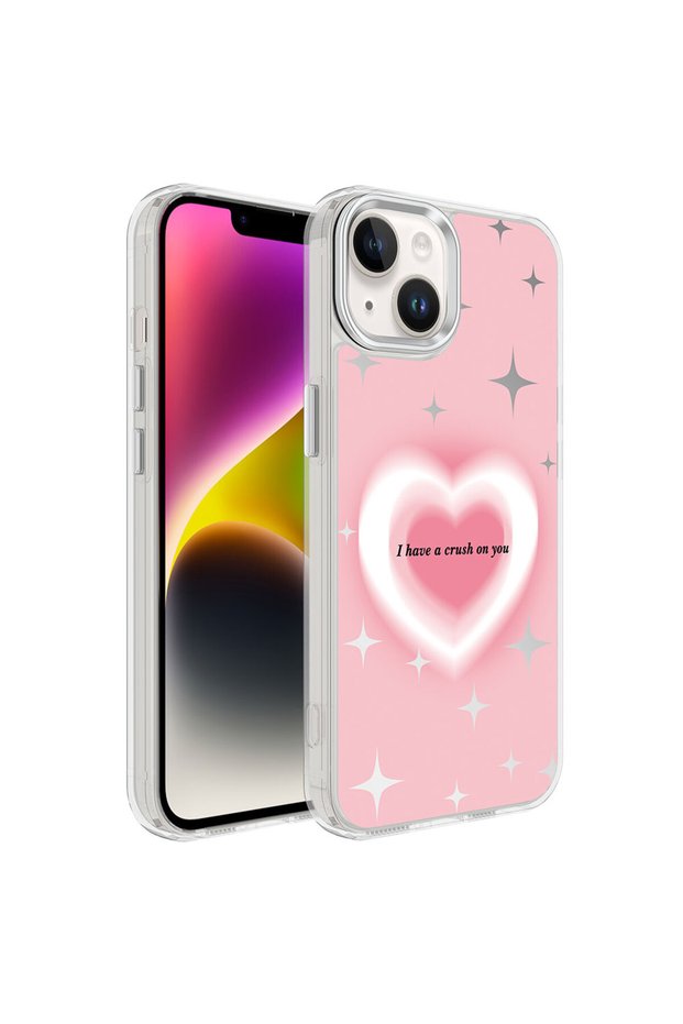 حافظة SYS Mimbo المتوافقة مع iPhone 14 Plus مع تصميم لامع AiHTTgli-NO1