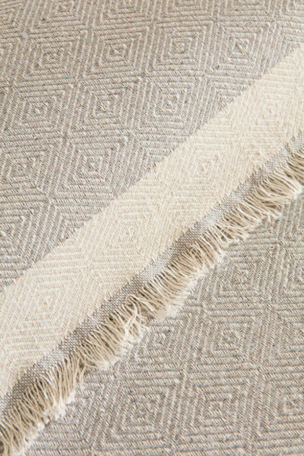 Frida Çift Kişilik Pike Gri - 4