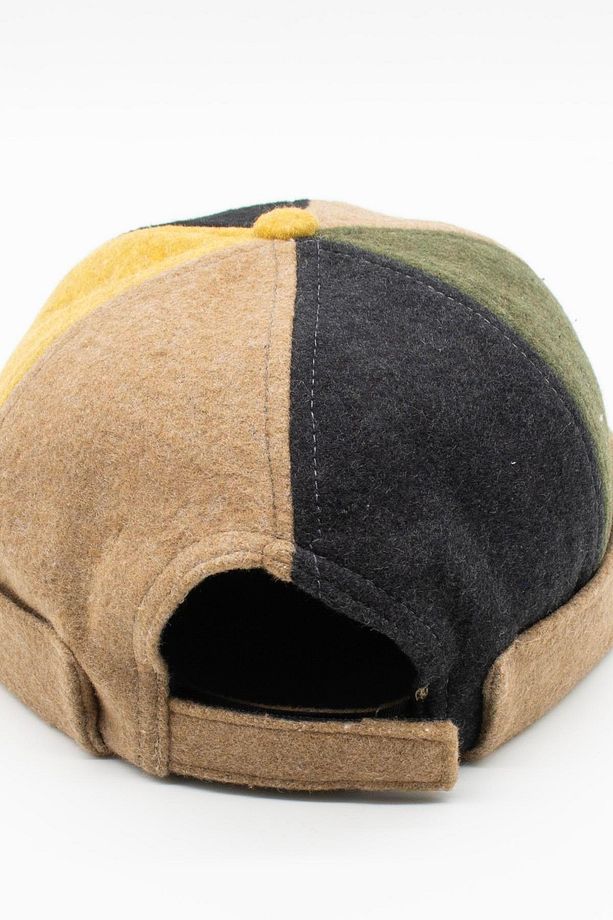 Kışlık Çok Renkli Unisex Cap Patch Cap Docker Şapka - 5
