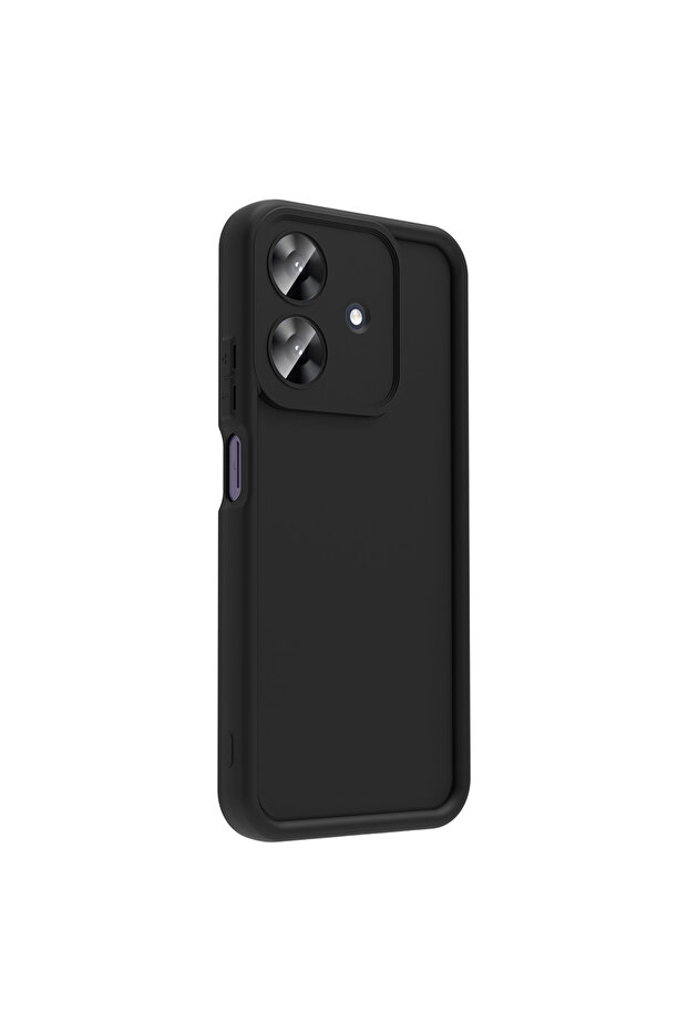 جراب Realme Note 60 مع حماية للكاميرا SYS Pineapple Cover - أسود - 8