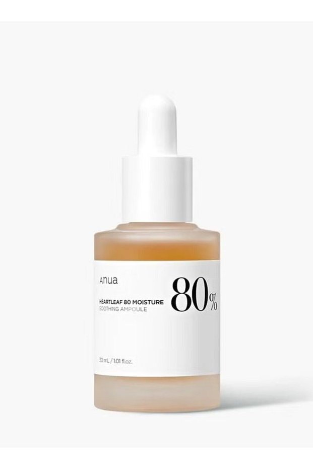 Heartleaf 80% Soothing Ampoule Non-Greasy, Highly Concentrated Skin Calm Serum Hydrating Panthenol