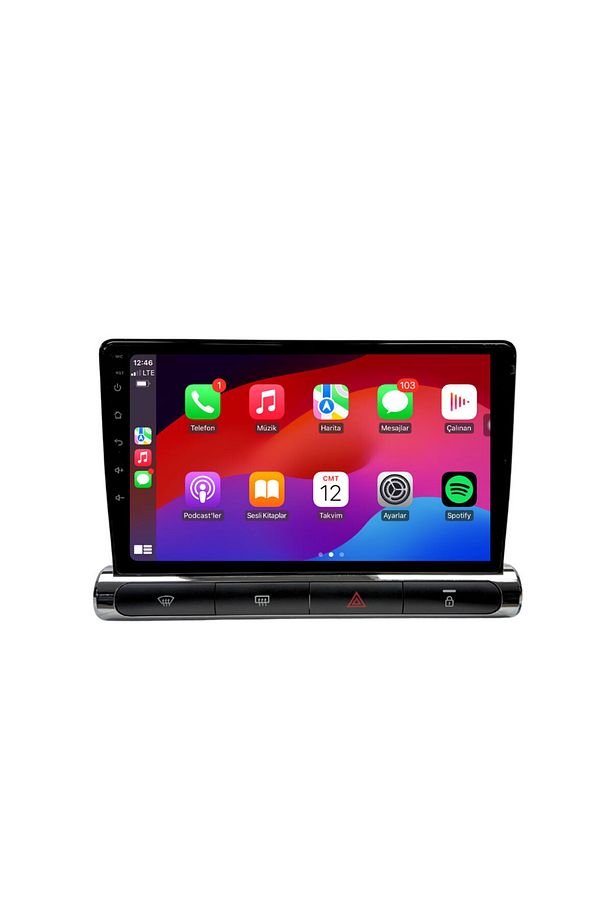 Citroën C3 Araç Multimedya Android Ekran Carplay Navigasyon 4+64 9" 20-24 High P.Black BLUEWAY - 2