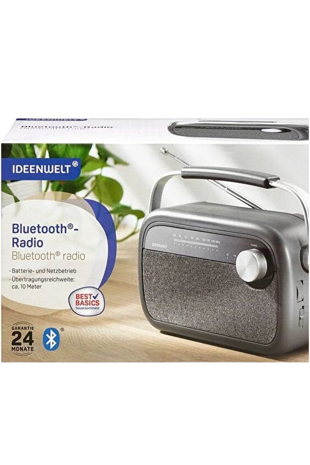 Retro Bluetooth Taşınabilir Radyo - 2