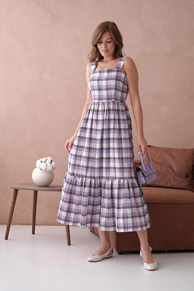 Yazlık Dokuma Elbise - 4