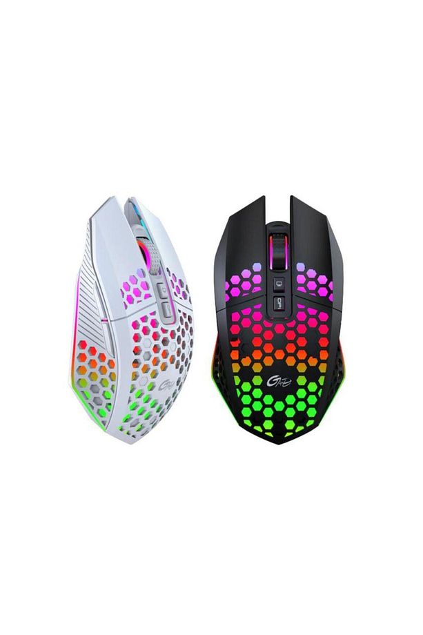 Kablosuz Oyuncu Mouse Rgb Led 2.4g 8 Buton 1600dpi Şarj Edilebilir - 3