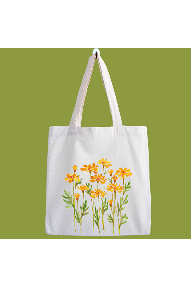 Flower 14 Waterproof Printed Cloth Bag