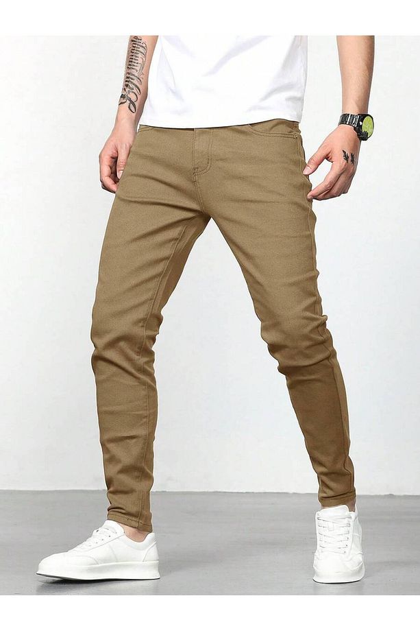 Erkek Regular Fit Normal Kesim Kot Pantolon - 5