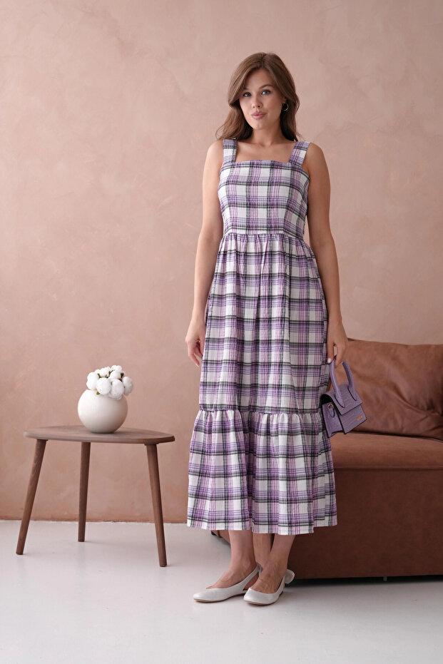 Yazlık Dokuma Elbise - 3