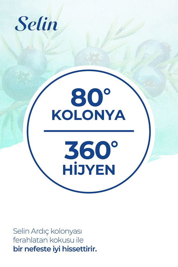 Parfümlü Kolonya Ardıç 400 ml 2'li Set - 5