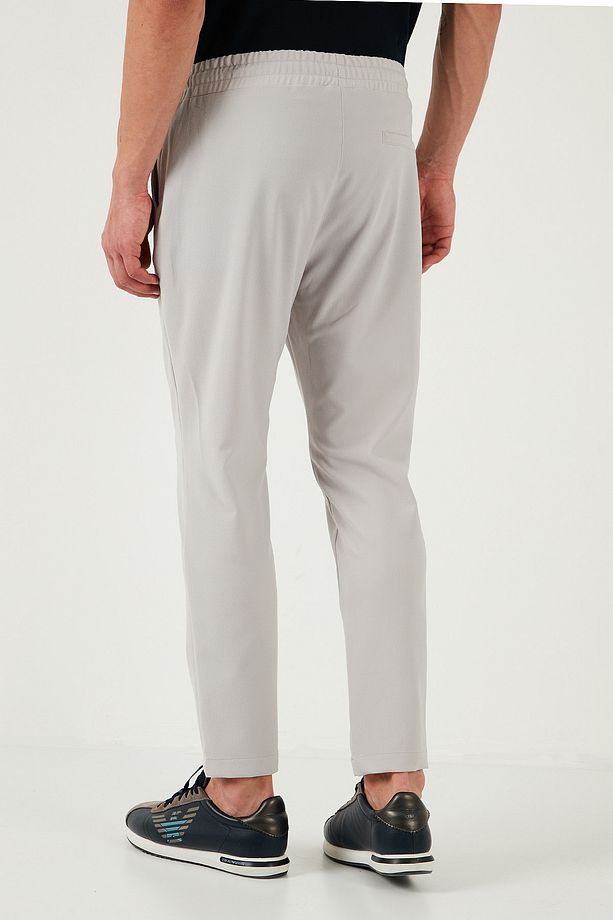 Streç Regular Fit Normal Bel Düz Paça Jogger Pantolon Erkek Pantolon Cf25617953 - 6