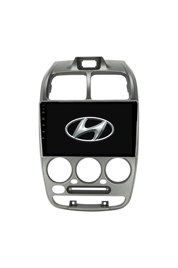 Hyundai Accent Admire Araç Multimedya Android Ekran Carplay Double Teyp 2+32 9" 99-12 Gri BLUEWAY - 1