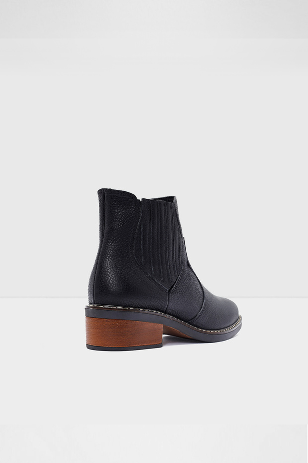 Leıce2-tr - Siyah Kadın Kovboy Botu - 2