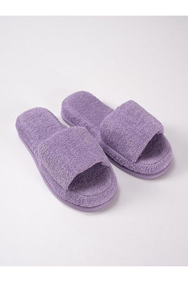 Cottonverse Bath and Home Slippers – 100% Cotton Towel Non-Slip Thick Sole