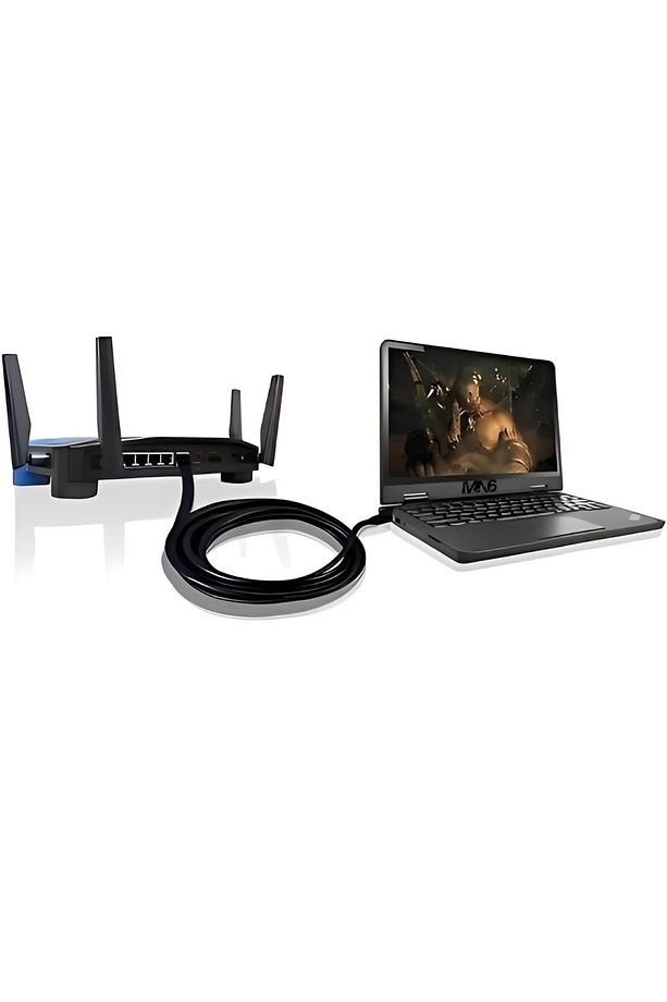 M110XF Cat8 Kablo/10 METRE/40GBPS-2000MHZ-26 Awg-S/ftp-Cat8 Ethernet Kablosu - 7