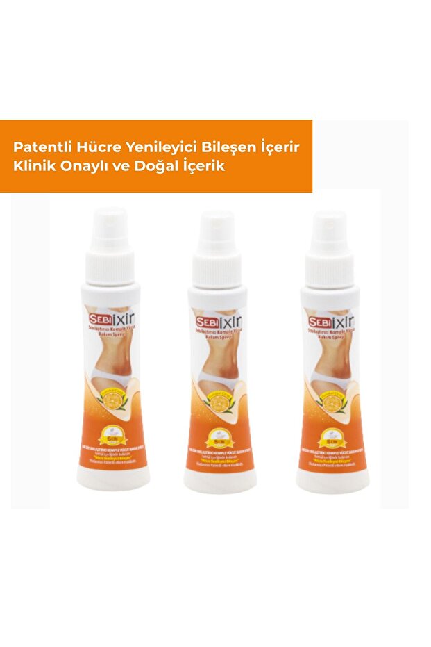 3 Adet Sebi Ixir Vücut Bakım Spreyi