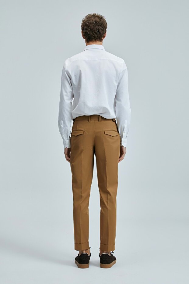 111010634 Farla Men's Basic Shirt Regular Fit White Men's Shirt White - 7