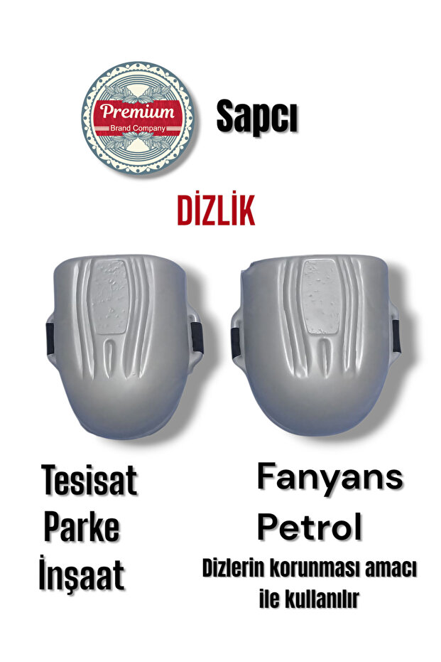 Knee Pad Waterproof Repair, Suitable for Construction Work Lightweight Tiler Petrolcuk Knee Pad Gray 1 Pair