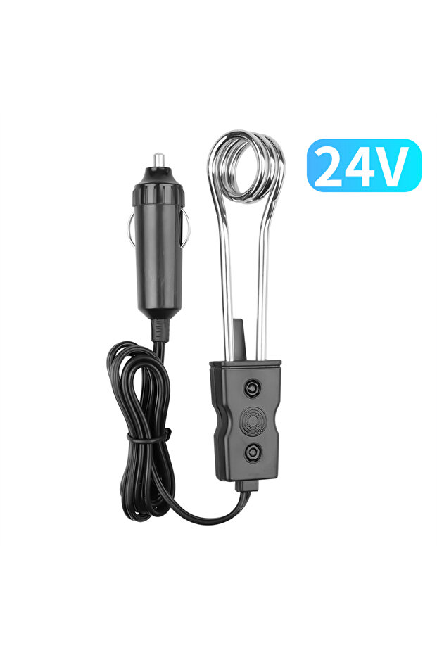 24V 12V 24V Car Immersion Heater Portable High Quality Safe Warmer Fashion Durable Auto Electric Tea