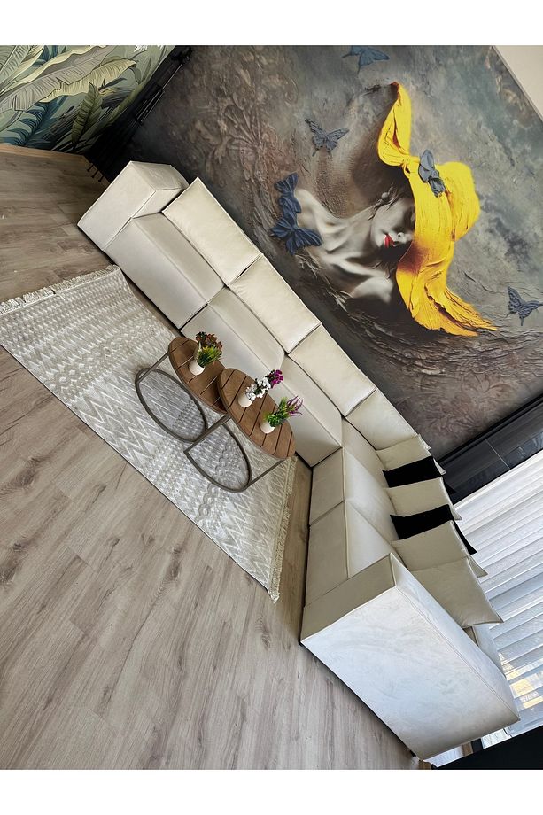 ANGELO 6 MODÜL XL 6 MODÜL TAM KÖŞE KOLTUK TAKIMI - 3