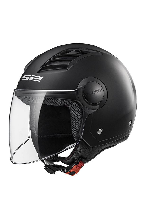 Aırflow Mat Siyah Açık Kask - 1