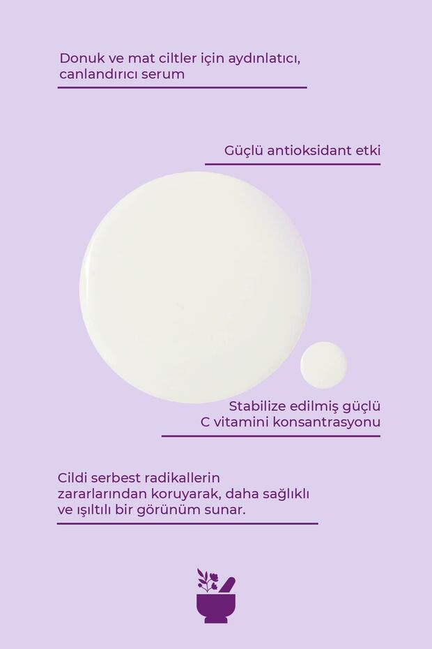 Alight Brightening Vitamin C Serum - Aydınlatıcı Etkili C Vitamini Serum- Cilt Tonu Eşitleyici 30 ml - 3