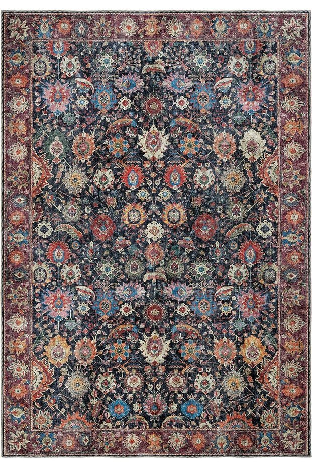 Private Colorful Antique Carpet Vintage Carpet Runner Digital Printing Carpet Floral Authentic Carpet Living Room Carpet