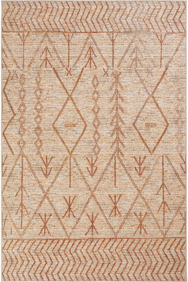 Private Cream Antique Vintage Carpet Ethnic Patterned Authentic Woven Chenille Carpet Living Room Carpet (Xxx)