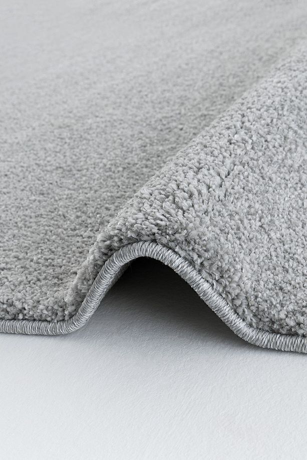 Plain Gri Salon Halısı Yumuşak Çocuk Odası Halısı Kesme Yolluk Koridor Halı Makine Dokuma Büyük Halı - 6