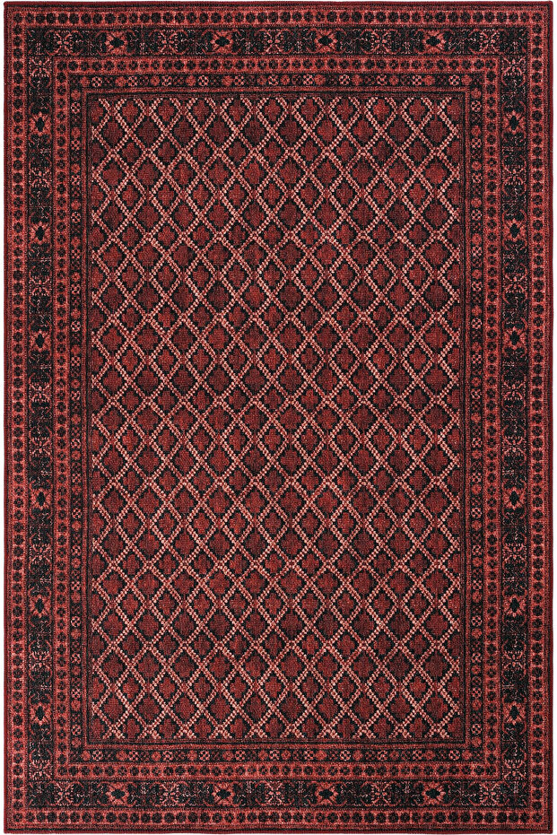 Private Red Carpet Afghan Ethnic Patterned Chenille Carpet Authentic Office Living Room Carpet (Xxx)