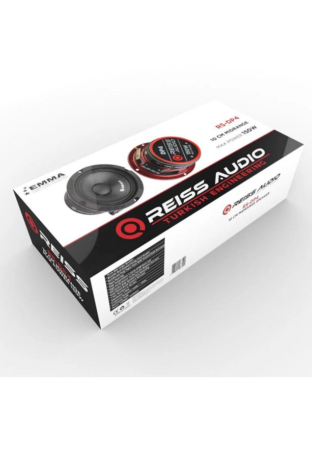 Rs-dp4 10cm Spl Midrange Çifti 300 Watt 150 Rms Iki Adet - 2