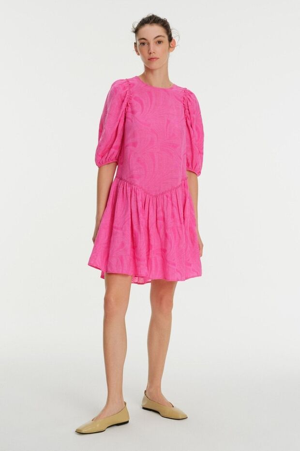 Rochie mini decoltată la spate - 4