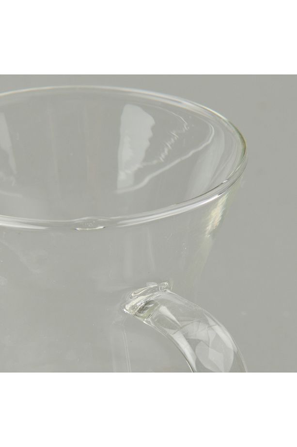 Keyif 6'lı Cam Kupa - Şeffaf - 200 ml - 5