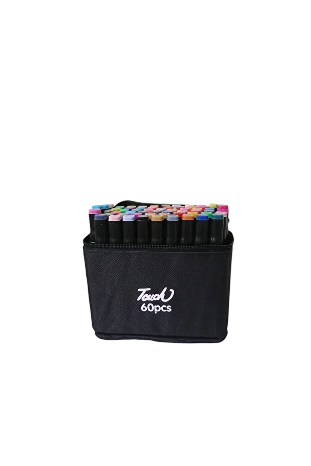 Çift Uçlu Marker Kalem 60'lı Çantalı - 1