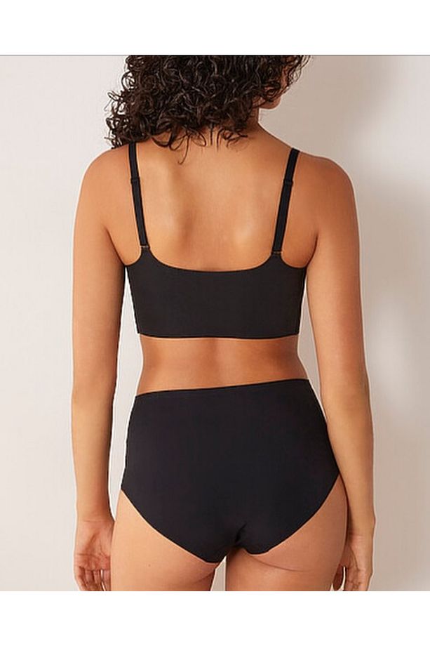 5li Yüksek Bel Basic Lazer Kesim Bikini Külot Kilot 5li Paket Farklı Renkler - 4