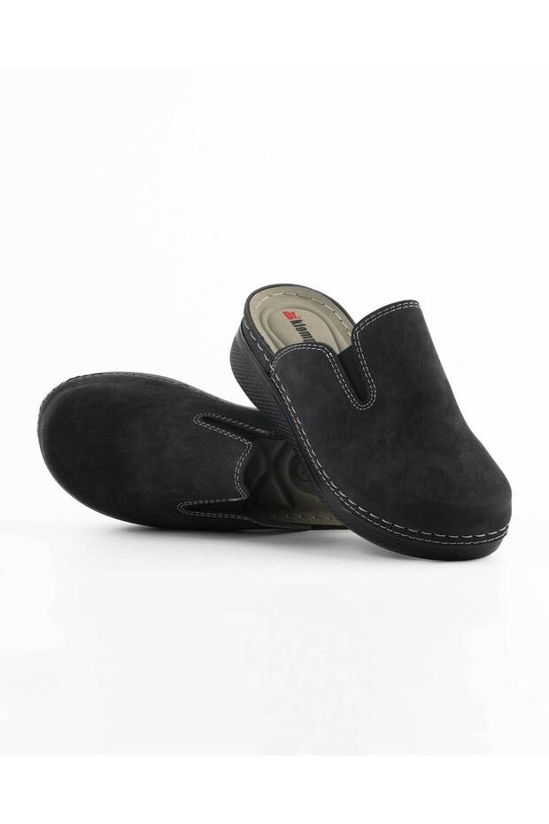 Women's Sabo - Black Nubuck - Comfort Supported Structure Stylish Design Soft Sole Suitable for Daily Use