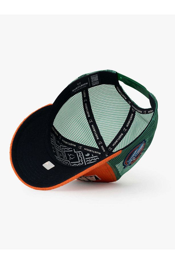 Kadın Erkek Turuncu Trucker Şapka-space Collection-apollo - 7