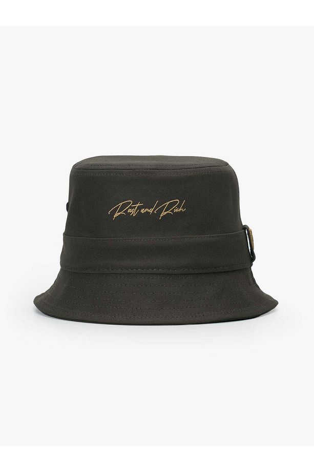 Kadın Erkek Haki Bucket Şapka Timeless Collection Basic - 1